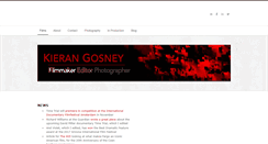 Desktop Screenshot of kierangosney.com