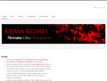 Tablet Screenshot of kierangosney.com